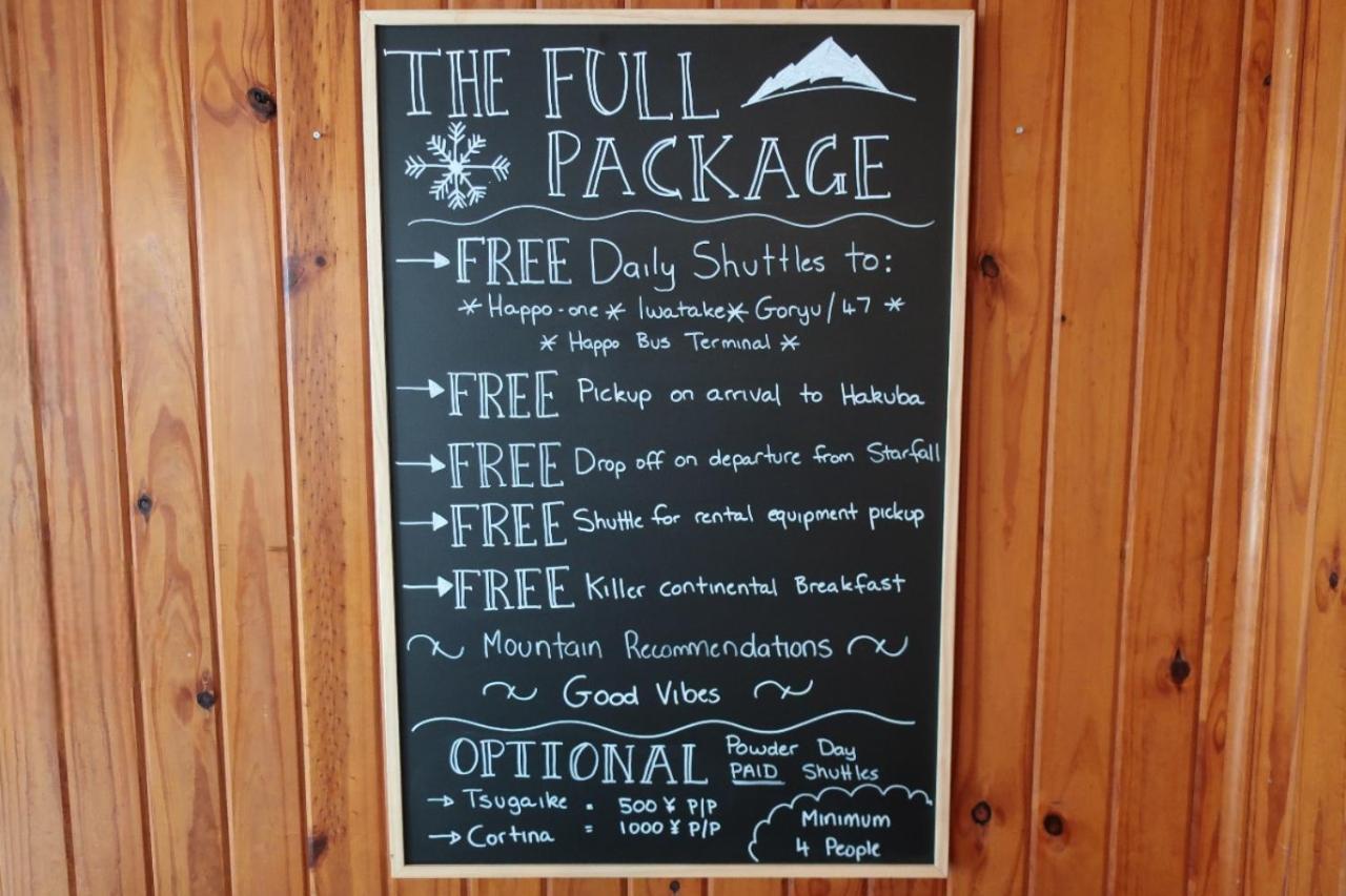 Starfall Lodge Hakuba Eksteriør billede